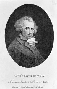 William Hodges RA, gravado por Fitzgerald Thornthwaite, publicado em &39;The Literary Magazine&39;, 1792