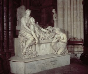 Monumento a Charles James Fox (1749-1806), c.1823 (mármore)