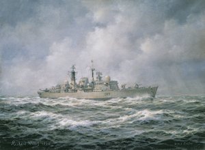 HMS Exeter no Mar, 1990
