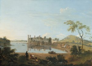Castelo de Caernarvon, c.1744 (óleo sobre tela)