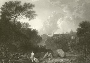 Maecenas Villa no Tivoli de Richard Wilson