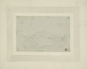 Ruínas em um país montanhoso de Richard Wilson
