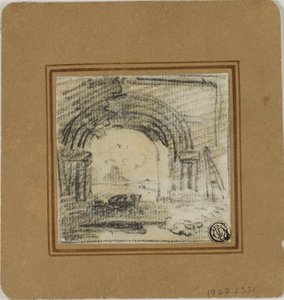 Esboço de um arco de Richard Wilson