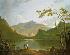 Snowdon (óleo sobre tela) de Richard Wilson