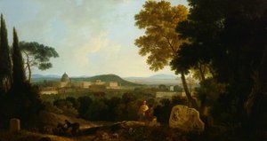 São Pedro e o Vaticano do Janículo, Roma de Richard Wilson