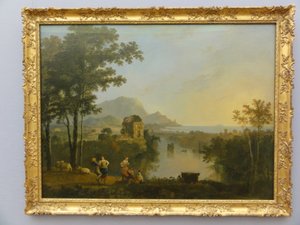 Ampla paisagem costeira meridional de Richard Wilson