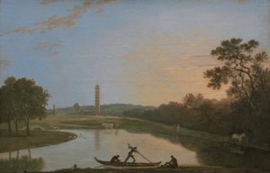 Kew Gardens: The Pagoda and Bridge [1985, Cormack, YCBA Catálogo conciso]