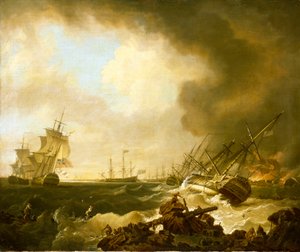 A batalha da baía de Quiberon, 21 de novembro de 1759: o dia seguinte