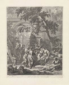 Amaryllis kust Mirtillo
Il pastor fido (título da série) de Richard van Orley (II)