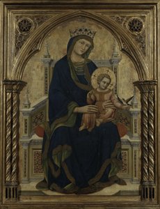 Virgem e Menino Entronizado, c.1350