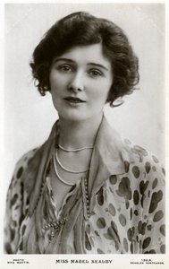 Mabel Sealby, atriz britânica, c1900s-c1910s.
