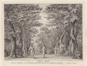 A Morte de Johan e Garcias: Quatro Homens na Floresta A Floresta (título no objeto)