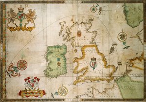 O percurso da Armada na Grã-Bretanha e na Irlanda