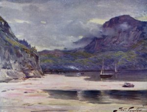 Ponte Barmouth (cor litho) de Robert (after) Fowler