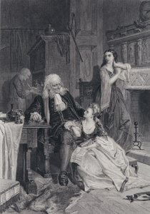 Ilustração para O Pirata de Sir Walter Scott (gravura) de Robert (after) Herdman