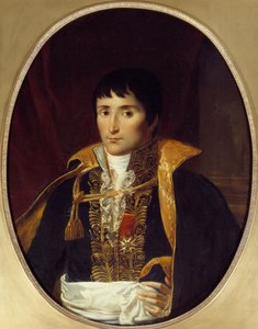 Retrato de Lucien Bonaparte (1775-1840). Pintura atribuída a Robert Lefevre (1755-1830) Malmaison do século XIX, musee du chateau - Retrato de Lucien Bonaparte (1775-1840). Pintura atribuída a Robert Lefevre (1755-1830) de Robert (attr. to) Lefevre