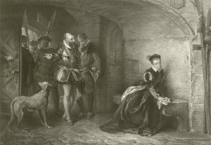 A princesa elizabeth na torre de Robert Alexander Hillingford