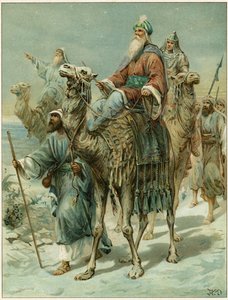 Os magos procurando Jesus de Robert Ambrose Dudley