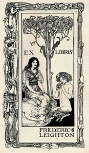 A Bookplate, 1894, 1894 de Robert Anning Bell