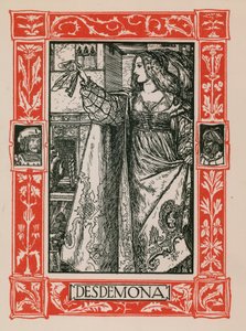 Desdemona, Otelo de Robert Anning Bell