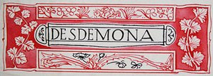 Desdemona, de Shakespeare