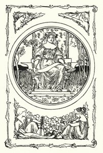 Ilustração para Poemas de John Keats (litho) de Robert Anning Bell
