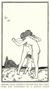 Ilustração para Poemas de John Keats: Sleep And Beauty (litho) de Robert Anning Bell