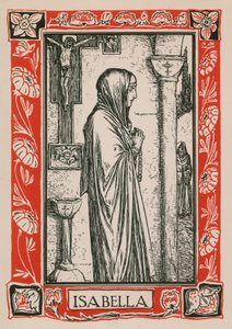 Isabella, medida por medida de Robert Anning Bell