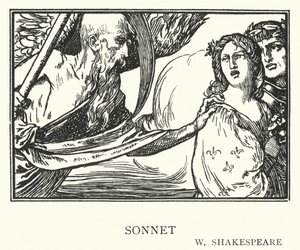 Soneto (litho) de Robert Anning Bell