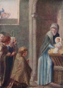 A Adoração dos Magos, final do século XIX, 1912 de Robert Anning Bell