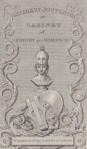 Cartão de Troca para Lembrança Literária, século XIX. de Robert Baker