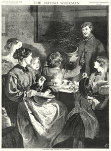 Árvore de Natal (gravura) de Robert Barnes