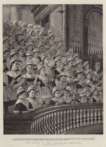 O coro no Hospital Foundling