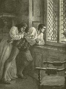 O Huguenot (gravura) de Robert Barnes
