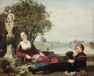 Heloise e Abelardo de Robert Bateman