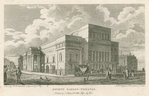 Teatro de Covent Garden, Westminster, Londres de Robert Blemell Schnebbelie