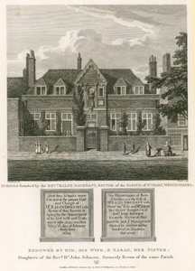 Escolas fundadas pelo Reverendo Ralph Davenant, Reitor da Paróquia de Santa Maria, Whitechapel de Robert Blemell Schnebbelie