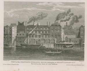 Vista da cervejaria e casa de moradia de Robert Blemell Schnebbelie