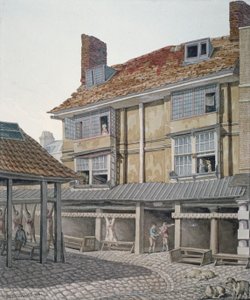 Mercado Leadenhall, Cidade de Londres, 1814.