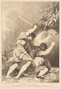 Matando um inimigo, 15 de novembro de 1779.