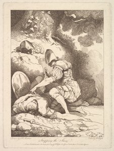 Tirando os mortos, 15 de novembro de 1779.