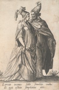 Casal Promenading, das Máscaras
