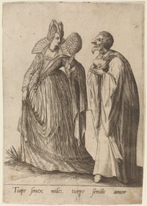 O velho soldado feio..., 1570-1650.