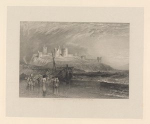 Castelo de Dunstanborough, Northumberland