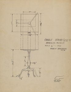 Suporte de vela de Robert Brigadier