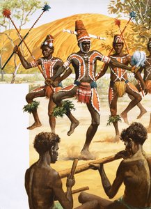 Dança aborígene