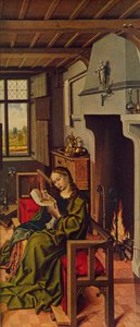 Retábulo Altar Santa Barbara, 1438, c1934 de Robert Campin