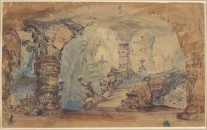 Um Templo Subterrâneo Fantástico (Caverna de Aladim?)
