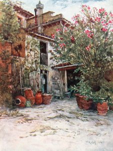 Uma Quinta Toscana (litografia a cores)