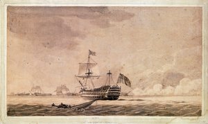 O navio britânico Queen, 1 de junho de Robert Cleveley